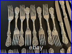 FRANCIS 1 Reed & Barton Sterling Silver Flatware Service For 8 Set 32 Pieces Old