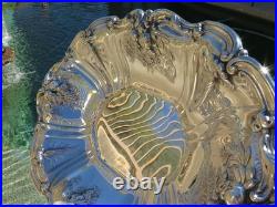 FRANCIS 1 STERLING SILVER REED BARTON 1954 FOOTED DISH BOWL X-LARGE X568F 960Gr