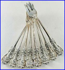 FRANCIS 1st Reed and Barton Sterling Silver SEAFOOD FORKS (8)