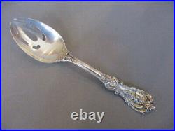 FRANCIS 1st by REED & BARTON STERLING Pierced Tablespoon