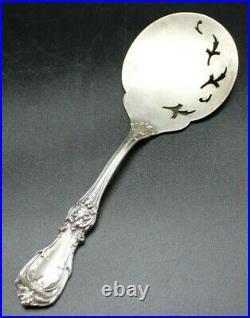 FRANCIS I BY REED & BARTON STERLING SILVER Large Slotted Spoon 8 1/4 L 91.5g