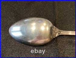 FRANCIS I REED & BARTON STERLING 8 3/8 Serving Tablespoon Eagle R Lion