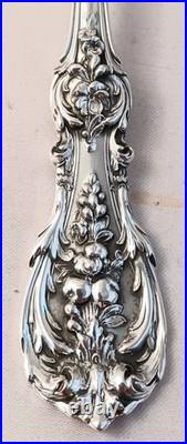 FRANCIS I REED & BARTON STERLING SILVER SERVING TABLESPOON ca. 1907 No Mono-DISC