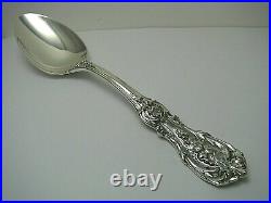 FRANCIS I REED & BARTON STERLING SILVER SPOON SERVING TABLESPOON ca. 1907 No Mono