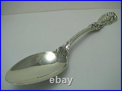 FRANCIS I REED & BARTON STERLING SILVER SPOON SERVING TABLESPOON ca. 1907 No Mono