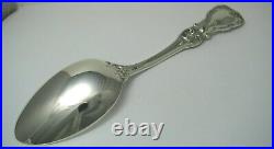 FRANCIS I REED & BARTON STERLING SILVER SPOON SERVING TABLESPOON ca. 1907 No Mono