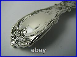 FRANCIS I REED & BARTON STERLING SILVER SPOON SERVING TABLESPOON ca. 1907 No Mono