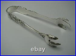 FRANCIS I REED & BARTON STERLING SILVER TONGS SUGAR TONGS c1907 Old Marks NoMono