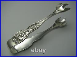 FRANCIS I REED & BARTON STERLING SILVER TONGS SUGAR TONGS c1907 Old Marks NoMono