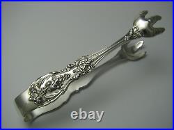 FRANCIS I REED & BARTON STERLING SILVER TONGS SUGAR TONGS c1907 Old Marks NoMono