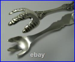 FRANCIS I REED & BARTON STERLING SILVER TONGS SUGAR TONGS c1907 Old Marks NoMono