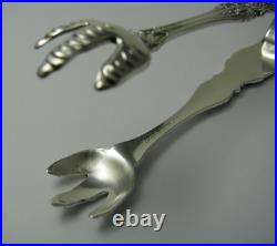 FRANCIS I REED & BARTON STERLING SILVER TONGS SUGAR TONGS c1907 Old Marks NoMono