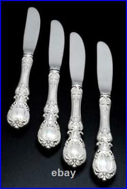 Four (4) FRANCIS I by REED & BARTON Sterling Hollow Handle Butter-Knife Spreader