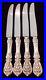 Four (4) Reed & Barton Francis I Sterling DINNER KNIFE 9 5/8