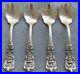 Four Reed and Barton Sterling Silver Francis 1 Ice Cream Forks
