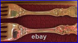 Francis 1 2-Dinner Forks Solid Sterling Reed Barton Sterling