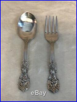 Francis 1 REED & BARTON Sterling Silver SET OF 2, BABY SPOON and FORK