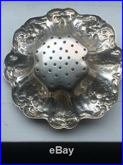 Francis 1 Reed And Barton Sterling Tea Strainer