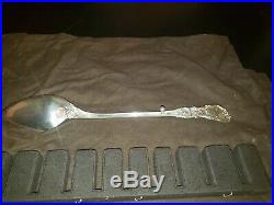 Francis 1 Reed & Barton 14 Stuffing Spoon Sterling Silver With Button Old Marks