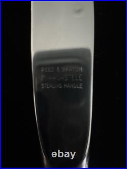 Francis 1 Reed & Barton 8 HH Butter Spreaders Pristine Estate Look Never Used