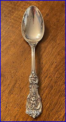 Francis 1 Reed & Barton Cream Soup Spoon Solid Sterling