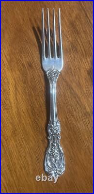 Francis 1 Reed & Barton Luncheon Fork Solid Sterling stamped 1907 H