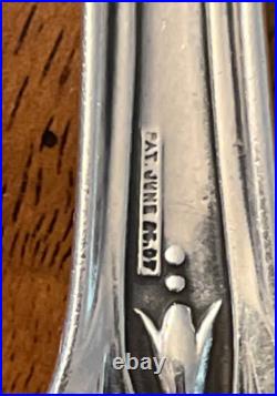 Francis 1 Reed & Barton Luncheon Fork Solid Sterling stamped 1907 H