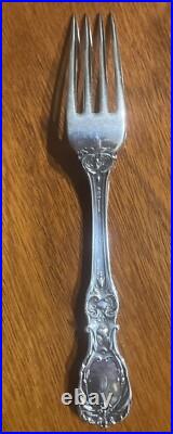 Francis 1 Reed & Barton Luncheon Fork Solid Sterling stamped 1907 H