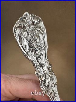 Francis 1 Reed & Barton Sterling Berry or Salad Serving Spoon 4.88 t. Oz 9-3/8