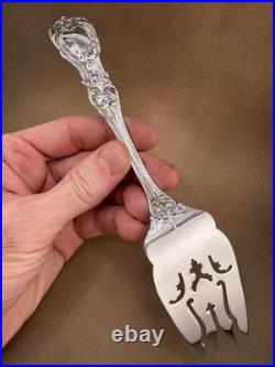Francis 1 Reed & Barton Sterling Meat Fork 2.60 t. Oz 7-7/8 Polished