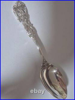 Francis 1 Reed & Barton Sterling Table Serving Spoon 8 3/8 Old Mark