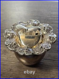 Francis 1 Reed & Barton Sterling silver Evans Table lighter Working USA made