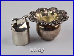 Francis 1 Reed & Barton Sterling silver Evans Table lighter Working USA made