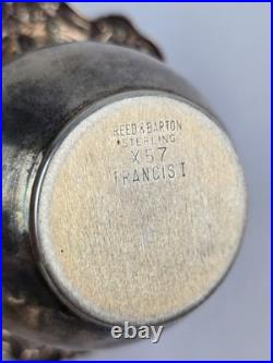 Francis 1 Reed & Barton Sterling silver Evans Table lighter Working USA made