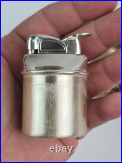 Francis 1 Reed & Barton Sterling silver Evans Table lighter Working USA made