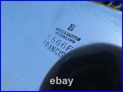 Francis 1 Sterling Silver Reed & Barton 1953 Footed Dish Bowl Great Large X566f