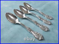 Francis 1 by Reed & Barton Lot of 4 Sterling Silver Teaspoons 6'