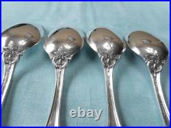 Francis 1 by Reed & Barton Lot of 4 Sterling Silver Teaspoons 6'