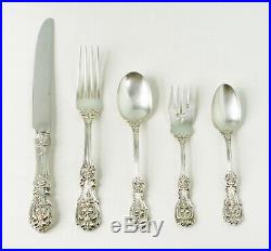 Francis 1st 5 Piece Place Setting, Reed & Barton, Sterling Excellent, no monogram