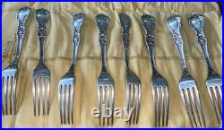Francis 1st Reed & Barton dinner Forks Sterling silver monogrammed B 7 1/4