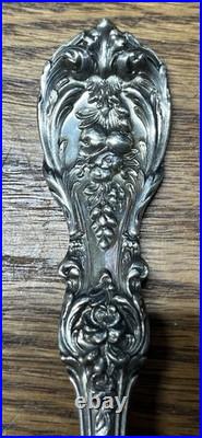 Francis 1st by Reed Barton Pierced Serving Spoon No Monogram Old Mark