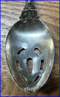 Francis 1st by Reed Barton Pierced Serving Spoon No Monogram Old Mark