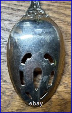 Francis 1st by Reed Barton Pierced Serving Spoon No Monogram Old Mark