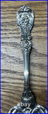 Francis 1st by Reed Barton Solid Pie Server New Mark Monogram Back