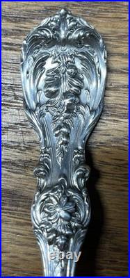 Francis 1st by Reed Barton Solid Pie Server New Mark Monogram Back