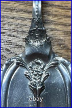 Francis 1st by Reed Barton Solid Pie Server New Mark Monogram Back