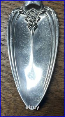 Francis 1st by Reed Barton Solid Pie Server New Mark Monogram Back