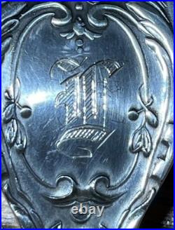 Francis 1st by Reed Barton Solid Pie Server New Mark Monogram Back