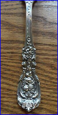 Francis 1st by Reed Barton Sterling Asparagus Server New Script Mark No Monogram