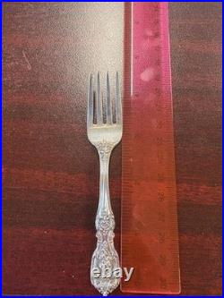 Francis -Baby Fork Solid Sterling Reed Barton Sterling